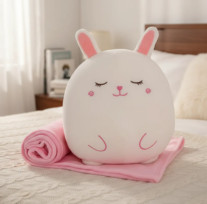 PELUCHE CON COBIJA REGALO NIÑOS