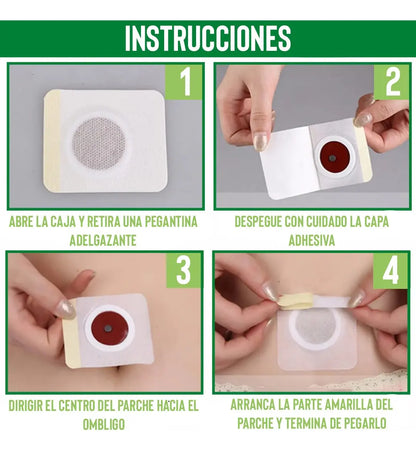 SLIM PATCH x 30 QUEMA GRASA ADELGAZANTES